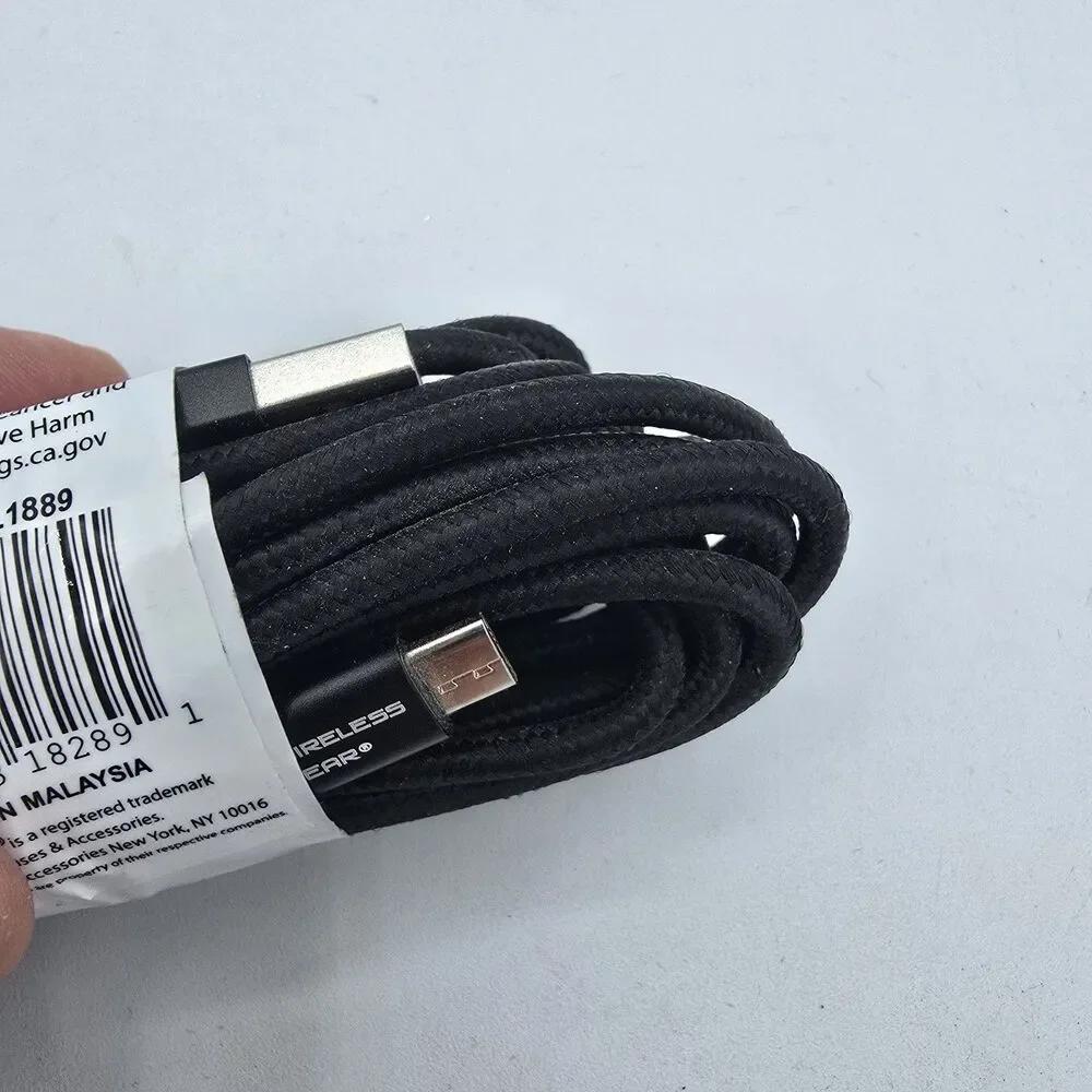 Wireless Gear 10 ft micro usb sync and charge cable. New